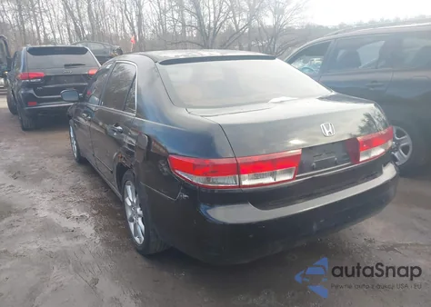 2003 Honda Accord 2.4 Ex from USA, damaged, VIN 1HGCM56673A124034